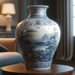 Vase Chinois en Porcelaine de Nankin - Vignette | Trésors de Chine