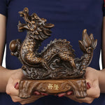 Statue Chinoise Dragon - Vignette | Trésors de Chine