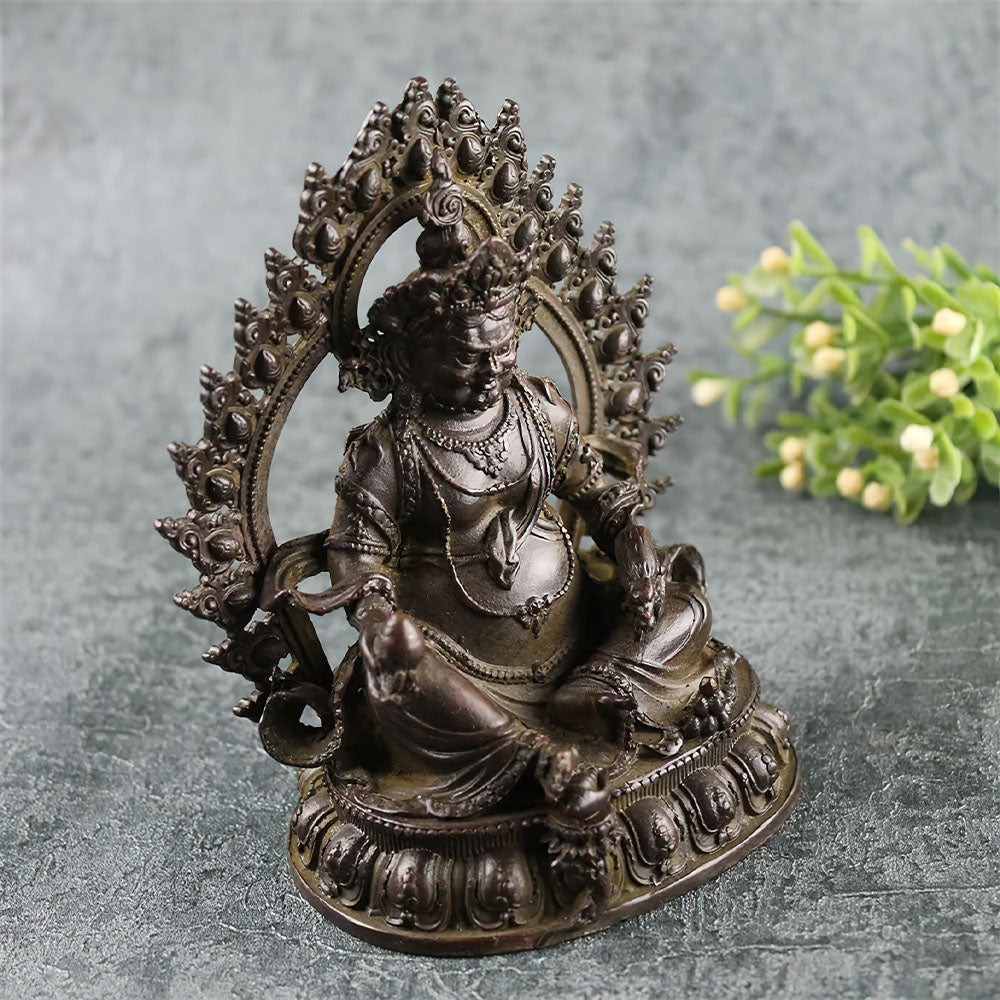 Statue Chinoise en Bronze Ancien