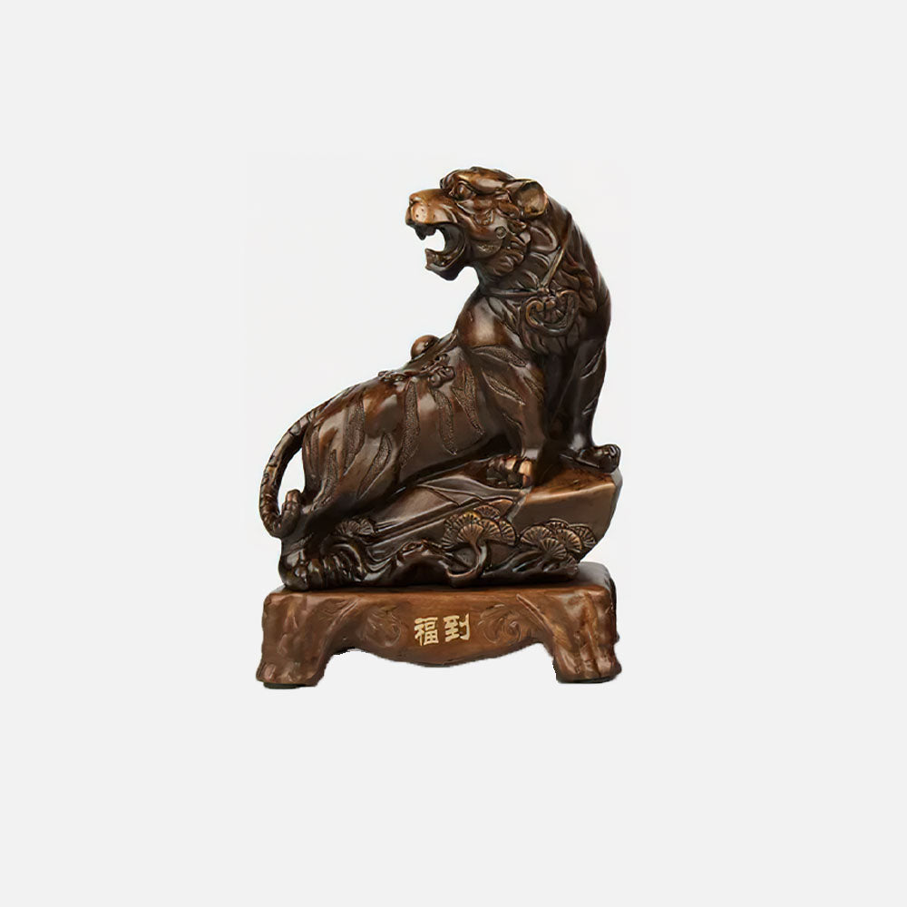 Grande Statue Tigre Chinois